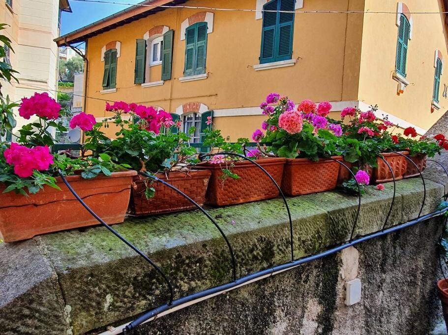 Ferienwohnung Vasto Apt Panoramico 3 Min Mare Camogli Exterior foto